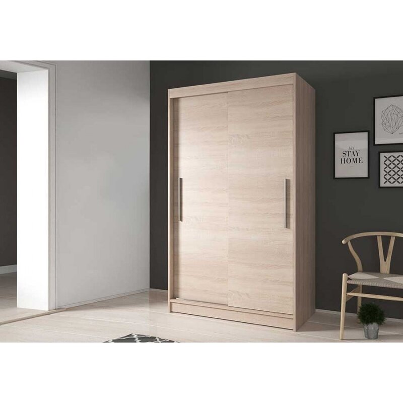 Dulap Haine - Noemi 04 Stejar - Dressing Sifonier - Latime 120 cm